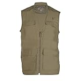 Weekender Men's Odyssey Travel Vest British Tan XLarge