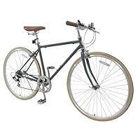 Amazon | クロスバイク 700C 27インチ相当 スチール シマノ製 6