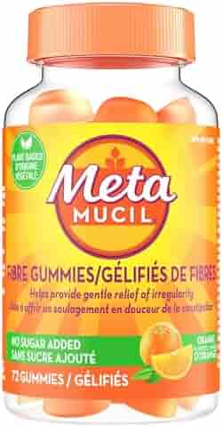Metamucil Sugar-Free Fiber Gummies - Orange Flavor