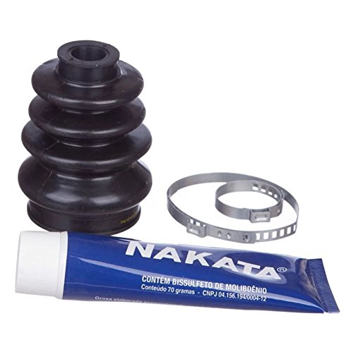 Kit Coifa Homocinética Roda NKJ499, Preto, Nakata