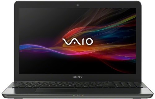 Sony VAIO SVF15A1Z2EB  39,5 cm (15,5 Zoll Touch) Notebook (Intel Core i7 3537U, 2GHz, 8GB RAM, 1000GB HDD, NVIDIA GF GT 735M (2GB), Blu-ray Brenner, NFC, Win 8) schwarz