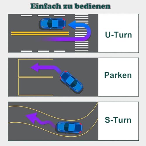 KEWAYO Lenkknauf Spinner,Universal Auto Lenkradknauf,Lenkrad Spinner Knauf,Lenkhilfe Drehknopf,Drehbarer Lenkradknopf für Autos, LKW, PKW, Traktoren, Rasenmäher, Gabelstapler ﻿