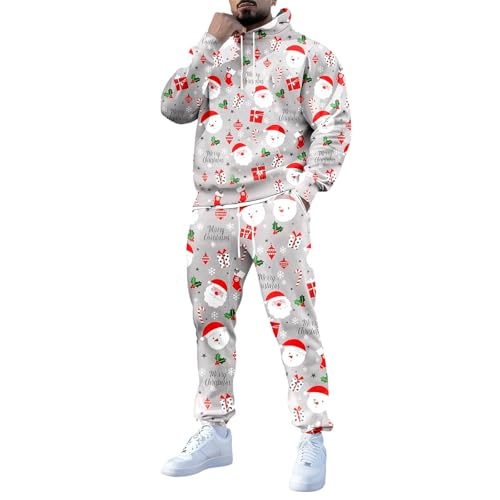 Ensemble polaire homme grande taille XXXXL fini le froid avec cette tenue de détente élégante