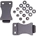 Kydex Holster Belt Quick Clips for IWB/OWB Sheath/Gun Holster Making with Replacement Hardware 1.5" or 1.75"- Slotted Binding Posts/Chicago Screws. Made in USA (1.5" 2-Pack)
