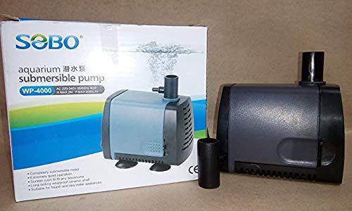 Lovely Pets Kingdom – Sobo WP-4000 Aquarium Submersible Pump [ AC 220-240V 50/60Hz 40W H.MAX:2M F.MAX:2000L/HR ] (B09BVXMGK7) Amazon Price History, Amazon Price Tracker