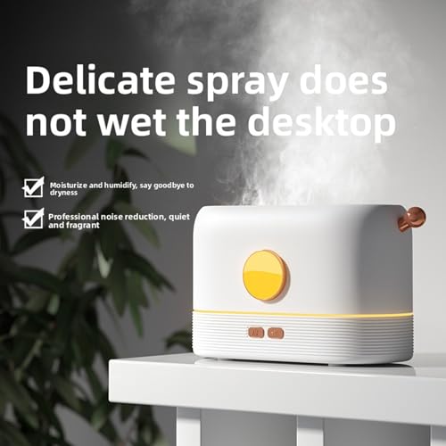 Difusor aromático eléctrico UPALDHOU silencioso y con luz miniatura 4