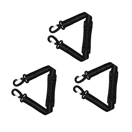 JTLB Rollerball Strap 17 x 11 x 7 3 Pcs Roller Skate Leash Nylon Ski Boots Carrying Strap Snowboard Boot Carrying Strap for Carrying Skate Shoes Red (Black)