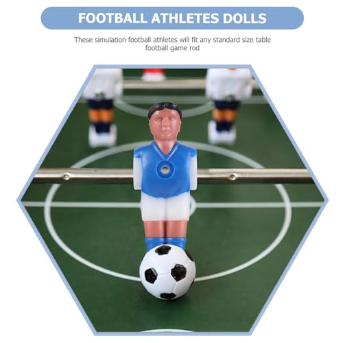 image for BESPORTBLE Foosball Men, 16Pcs Foosball Replacement Players Foosball M