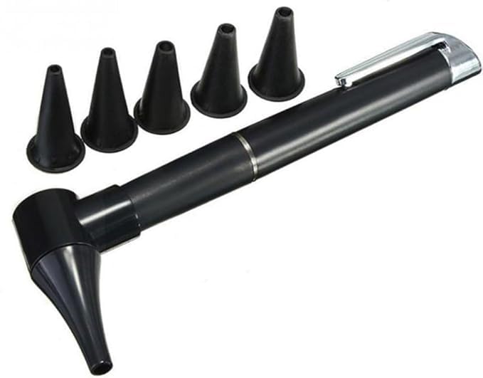 Diagnostic Otoscope Set | Professional Ear Exam Tool with 3 Interchangeable Specula & Carrying Case | Ear Inspection Kit for Home & Doctors-image-6