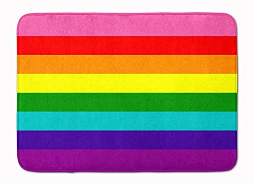 Caroline's Treasures CK7993RUG Machine Washable Memory Foam Mat, Bathroom Rug, Non-Slip Bath Mat, Durable Thick Washable Rugs for Kitchen, Bathroom Quick Dry, Decorative Artwork,