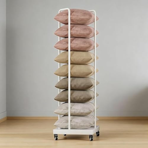 Présentoir à coussins robuste avec étagères pour canapé