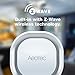 Aeotec Wireless Doorbell 6 with Push-Button, Z-Wave Plus Door Bell Chime Kit Wall-Mounted Sound & Light Ring, Smart Home Enabled 110 dB Audio and Visual Alerts Screen reader support