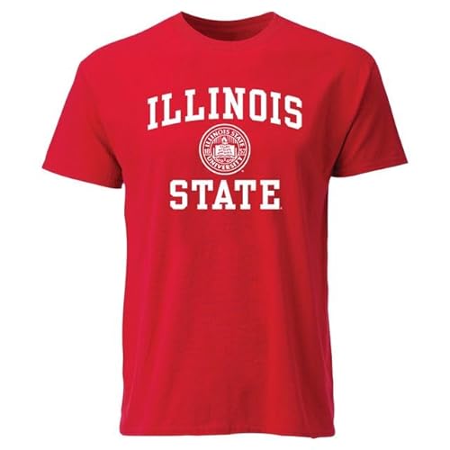 Barnesmith Illinois State University Redbirds Short-Sleeve T-Shirt, Heritage, Red, Large