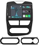 YUNTX [8GB+256GB] Android 15 Autoradio per Renault Clio 4 ZOE (2012-2019)-[Incorporato Carplay/Android Auto/DSP/GPS]-10.1 Pollice IPS 2.5D Touch Screen-CAM+MIC-DAB/AHD Camera/Bluetooth 5.0/Mirror Link