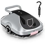 200mins Runtime Automatic Pool Vacuum Robot for Leaves & Dirt