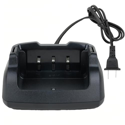 BAOFENG UV-5RM-Ladegerät, 100 V-240 V, Original-Desktop-Walkie-Talkie-Ladegerät mit US-Adapter für BAOFENG 5RM, UV-5G Plus, GM-5RH Funkzubehör (1 Stück)