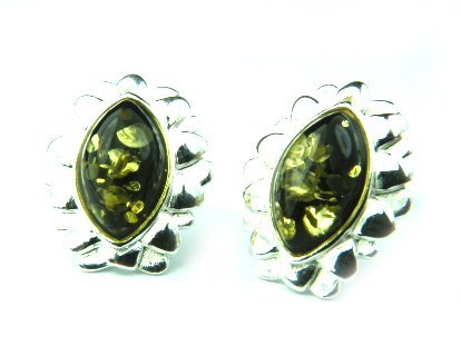 Bella 925 argento Sterling e ambra baltica