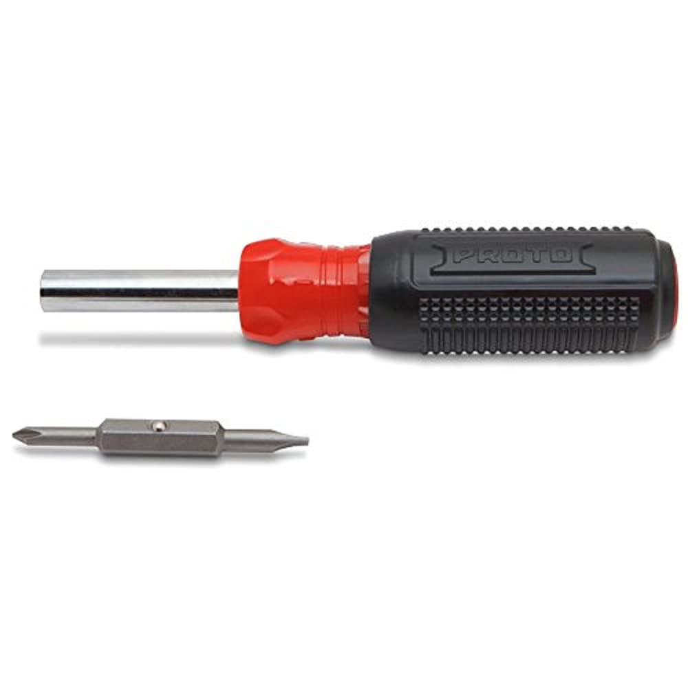 Stanley Proto j9351 1/4-inch magnético 5-in-1 cambio rápido Bit Destornillador