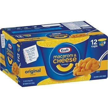 Kraft Macaroni & Cheese Dinner Cup Easy Mac Original, 58 Grams Cups (Pack Of 12) By Kraft #TOP1