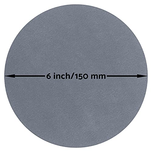 S&F Stead & Fast 6 Inch Sanding Discs Hook And Loop 24 Pcs, 1000 1500 2000 3000 Grit Wet Dry Sandpaper Assortment Automotive Metal Wood, Silicon Carbide Fine Round Sand Paper For Da/Orbital Sander #TOP1