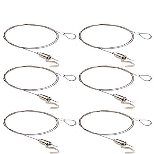 リッセイ ピクチャーレール 耐荷重約15kg 自在金具付 径2.0mm