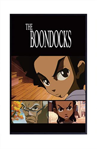 Christ-EZ Anime Cartoons The Boondocks Wall Art Print Poster Home Decor Premium - Matte poster Frameless Gift 11 x 17 inch(28cm x 43cm)