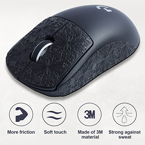 Jomkiz Mouse Anti-Slip Grip Tape Fit For Logitech G Pro X Superlight Wireless Gaming Mouse Skin, Sweat Resistant, Easy To Apply, Professional Mice Upgrade Kit,For The Most Demanding Gamers #TOP1