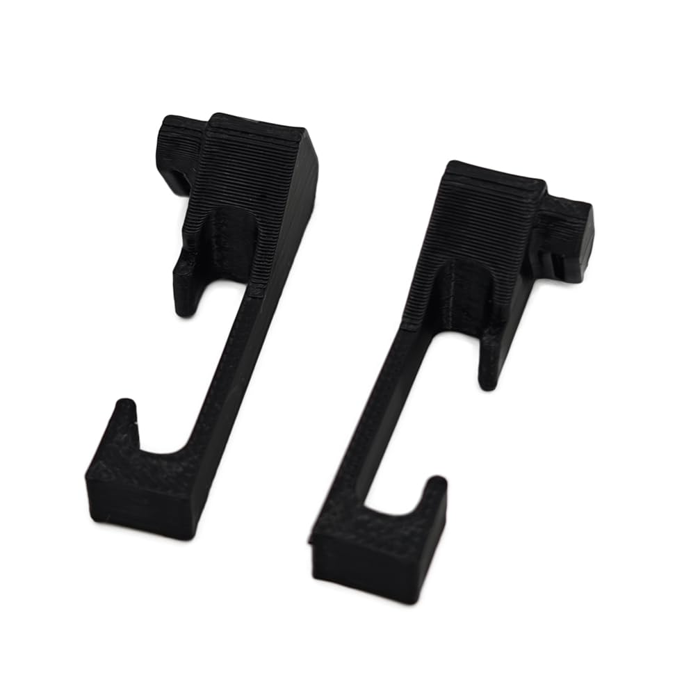 Btkigl 2 Pieces Strap Adapter Overhead Strap Weight Reduction Adapter Clip for Vision Pro (Black)