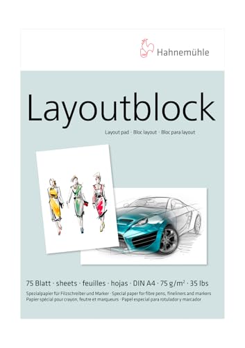 Hahnemühle 10625040 Layout Pad A4 75 G