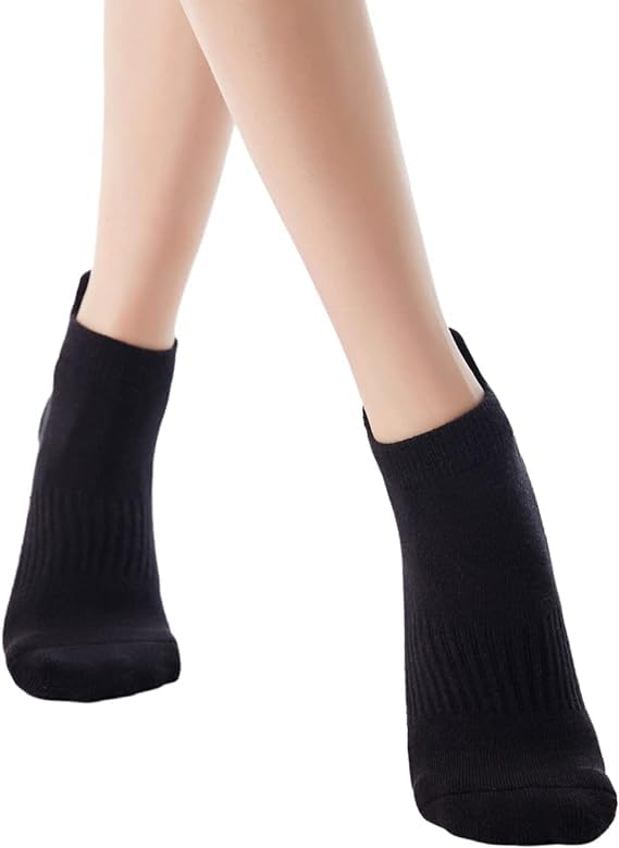 Ostin Yoga Socks, Non Slip Pilates Trainer Socks Trampoline Barre Ankle Socks for Ladies and Girls for Home Exercise Hospital