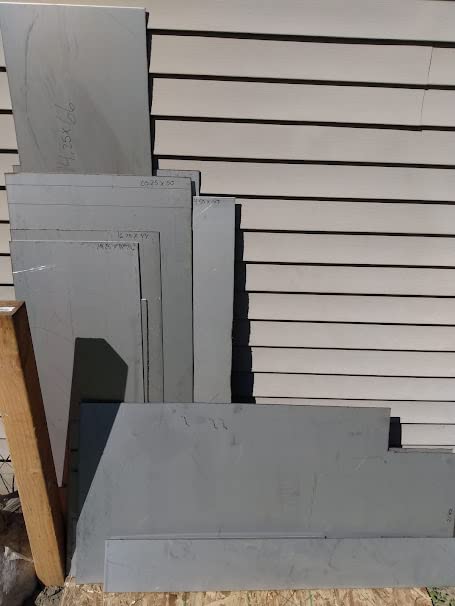 12ga (.105") 304 Stainless Steel Sheets #2 Finish (10 x 12, 1)