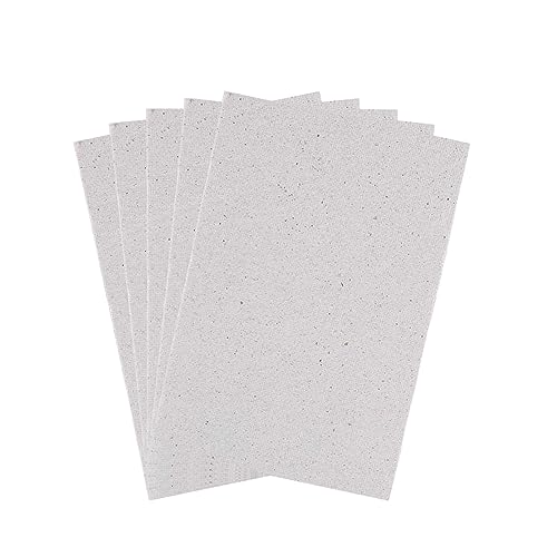 5 Dischi Mica 15 × 12 cm per Forno a