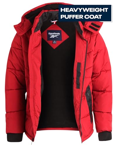 Reebok Men's Winter Coat Heavyweight Bubble Puffer Parka