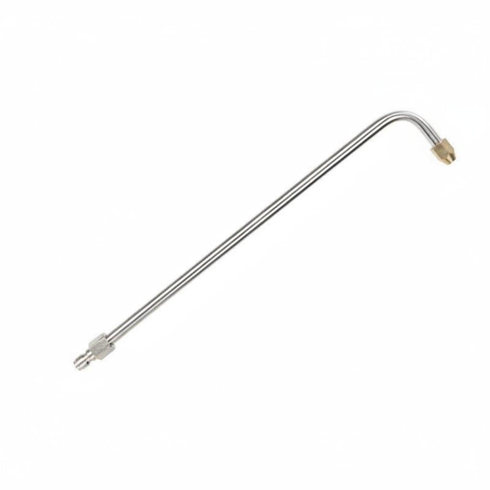 6 Pieces 90 Degree Washer Nozzle 1/4 Quick Quick Connect Bend Spray Lance Metal Body Pressure Washer Extension Extension for Car Wash 1.2MM Long 90 Degree-picture-26