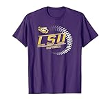 LSU Tigers Softball Homerun Purple Officially Licensed T-Shirt