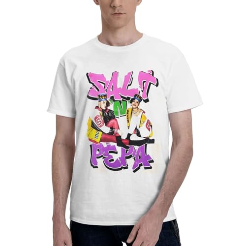 Salt N T Shirt Summer Cotton Tee Pepas Mens Classic Tee O-Neck Short Sleeve Shirts Small
