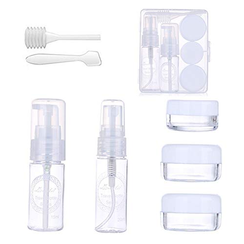 Preisvergleich Produktbild DUOBANGS Reisebehälter Reiseflaschen Reiseshampooflasche Reisegröße Flaschen Toilettenartikel in Reisegröße Tragbare Lotionsemulsionsflasche Reiseflaschen-Kit