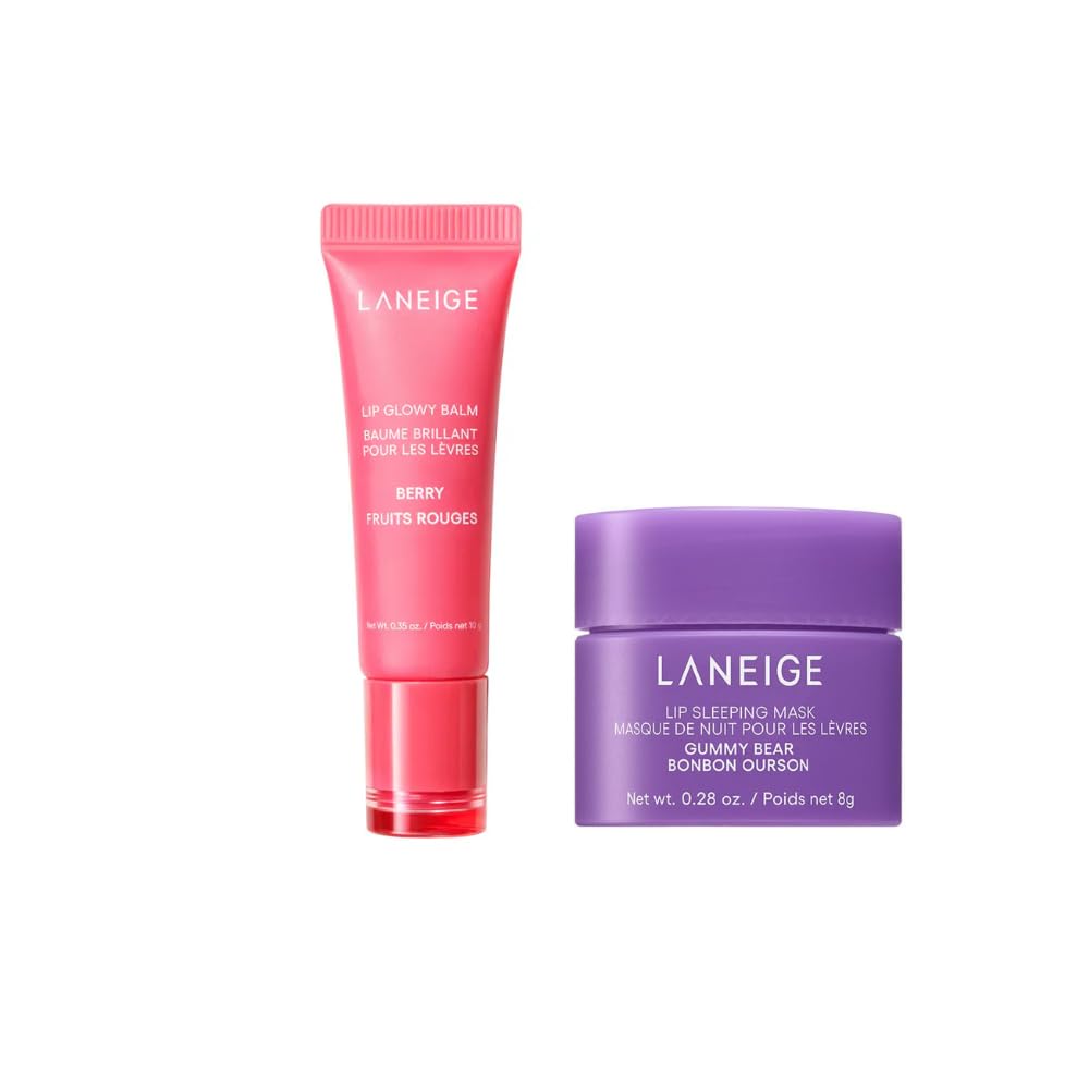 Laneige Combo of 2including Lip Glowy Balm Berry (10G) and Lip Sleeping Mask GummyBear-8G-image-8