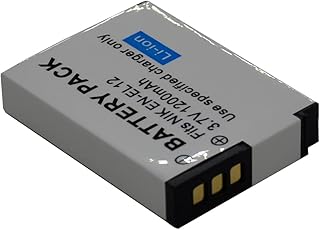 BTBAI Battery+Charger USB Single for Coolpix S9100 EN-EL12 Digital Camera s2