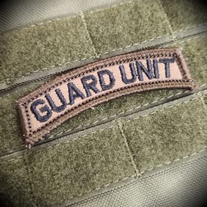 Tactical Gear Junkie Customizable Text Tab Patch w/Hook Fastener Patch - Coyote Brown