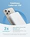 Anker MagGo Powerbank, Ultra-schlankes 10.000mAh magnetisches Akkupack, Qi2-zertifiziert, portabel, 15W Ultra-schnelles MagSafe-kompatibles Ladegerät, ergonomisches Design, nur für iPhone 17/16/15/14