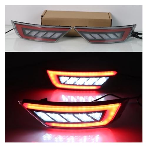 Voiture Feux Arrières 2 Pièces LED Réflecteur Pare-chocs Arrière Pour Ford Pour Focus 2 MK2 Pour Hayon Pour Ecosport Pour Escape Pour Kuga 2009-2020...