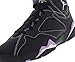 Jordan Girl's Air 7 Retro (Big Kid) Black/Barely Grape/Rush Fuchsia 6.5 Big Kid M