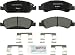 Bosch BP1363 QuietCast Premium Disc Brake Pad Set