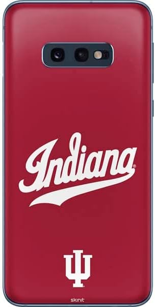 Skinit Decal Phone Skin Compatible with Samsung Galaxy S10e - Officially Licensed Indiana University IU Hoosiers Design
