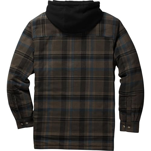 Image of Legendary Whitetails Mens Maplewood Hooded Shirt Jacket
