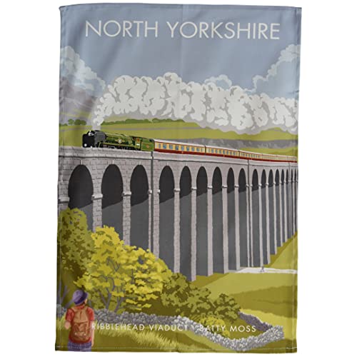 North Yorkshire - Ribblehead Viaduct tea towel