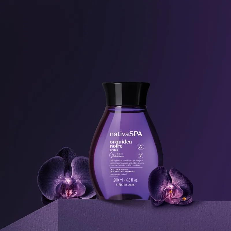 Óleo Hidratante Desodorante Corporal Nativa SPA Orquídea Noire
