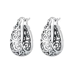 Silver,0.83 in/ 2.1cm-Small Hoops