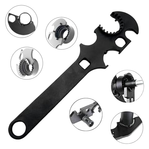 Aimery Multi-Function Lock Spanner Wrench, Heavy-Duty Carbon Steel for Equipment Maintenance, Nut Removal, Installation, Automotive Repairs, and Home Use Cover